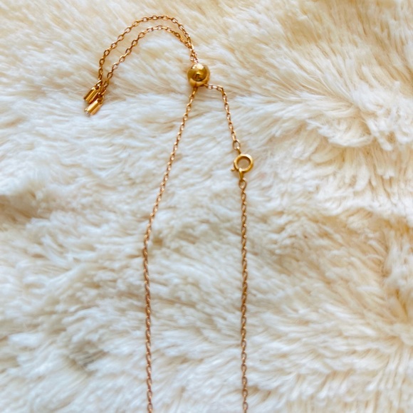 Swarovski Rose Gold Adjustable Necklace - Picture 3 of 3